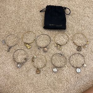 Alex and Ani Bracelet set